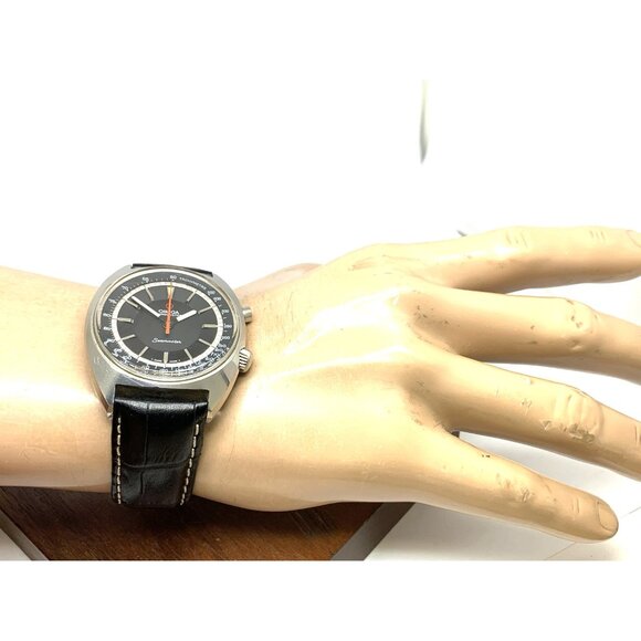 Omega Seamaster Chronostop Men's Watch 145.007 Swiss Manual 1969 Vintage Racing - Picture 3 of 15